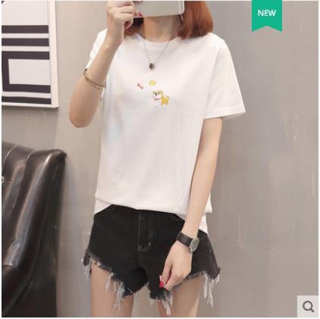 [해외] 여성 신상 캐주얼 여름 티셔츠