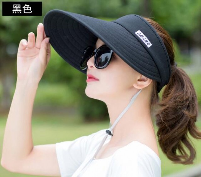 [해외] 인기신상 여성 여름 모자 썬캡 외출용 챙모자 스포츠 남여공용 커풀